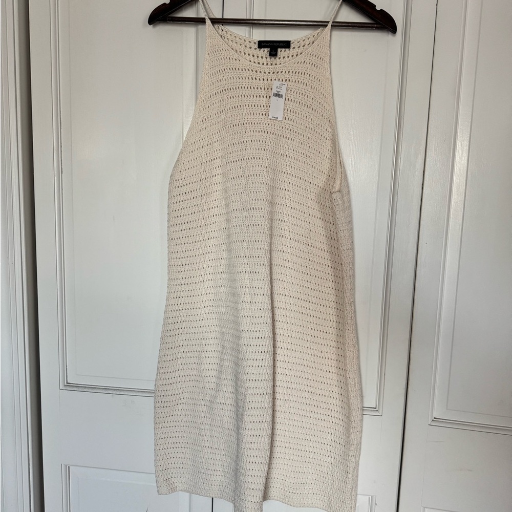 White Knit Dress